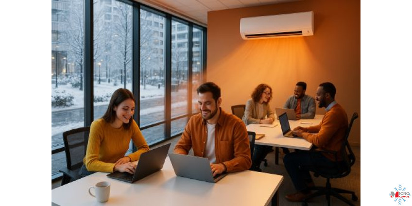 Heating with Air Conditioners in the UK: Homes,Shops,Offices 