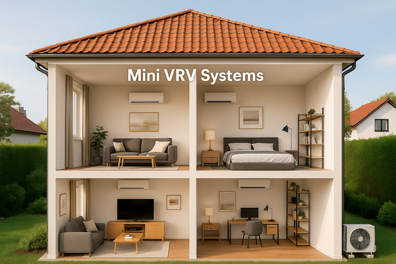 Mini VRV/VRF, Energy Efficient,